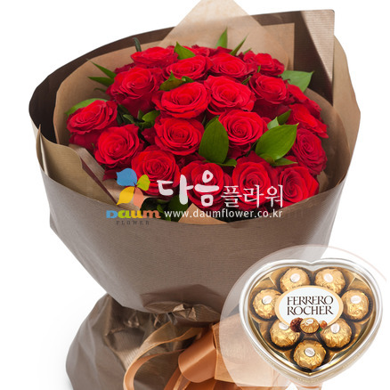 초콜릿사랑꽃다발7호(초콜릿포함)