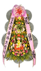 축하3단화환(꽃축복7호)