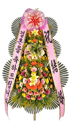 축하3단화환(꽃축복7호)