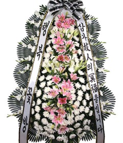 근조3단화환(꽃슬픔1호)