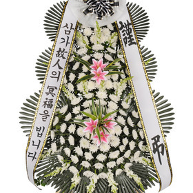 근조3단화환(꽃슬픔2호)