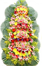 축하화환4단(꽃축복42호)
